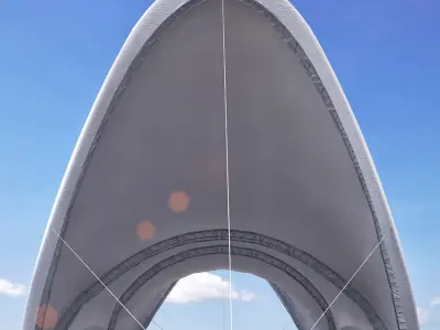 Espace Duo tent 3D model