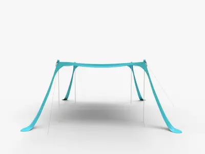 Beach Tent Canopy Sun Shelter 3D model