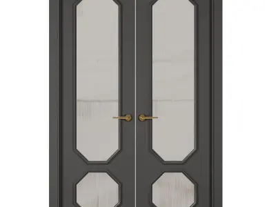 Entrance door set210 3D model