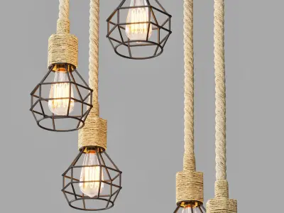 Rope Light 3D model