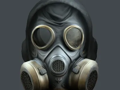 Helmet 3d model military combat Military Low-poly Low-poly 3D model