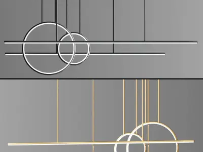 Chute Calypso Linear Suspension 3D model