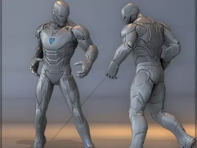 Mark 85 3d model ironman suit 3D model