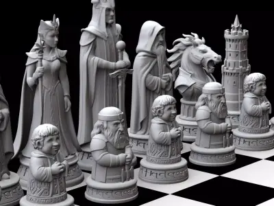 The age of heroes returns one move at a time 3D print model