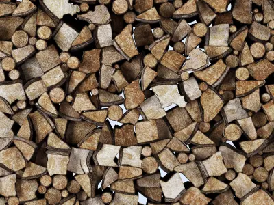 Firewood decor n2 3D model