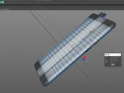  OnePlus 7 PRO----C4D modeling rendering Low-poly 3D model
