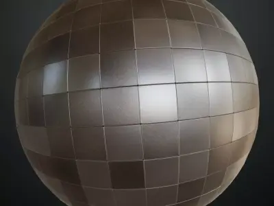 Silver Metal Powdered Plaster PBR Seamless Texture