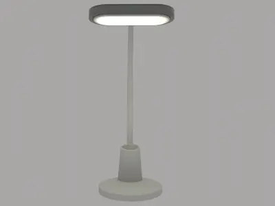 Modern Study Desk Lamp Blender 3D Model Low-poly 3D model