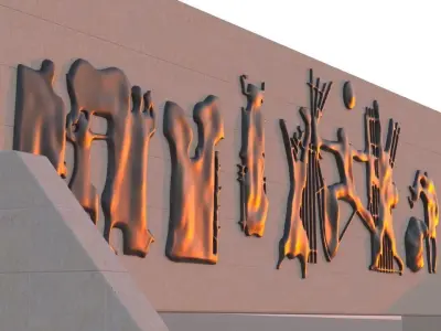 Freedom Monument 3D model