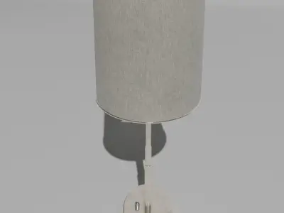 Retro Office Desk Lamp 3D model