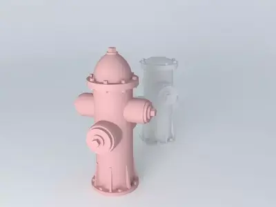 Fire Hydrants Free 3D model