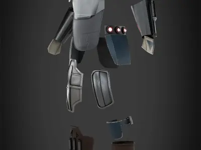 The Mandalorian Mando Armor for Cosplay 3D print model