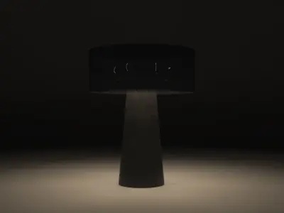 Glass lamp Abat-Jour - BeB Italia 3D model