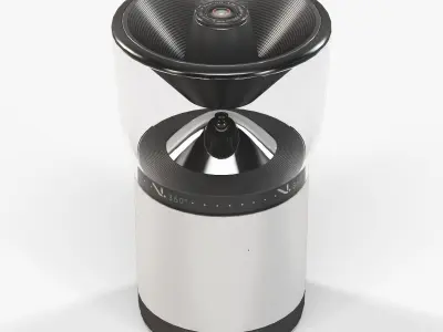 VSN Mobil V 360 vr action camera Low-poly 3D model