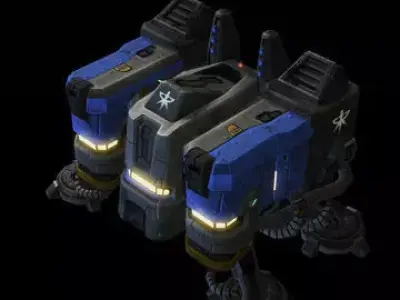 Starcraft Barracks 3D print model