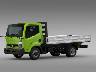 Nissan Atlas Chassi Tipper 2015 3D model