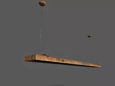 Old Ceiling lamp-Version 02 Free low-poly 3D model