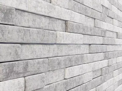 Decoration wite stone 3D model