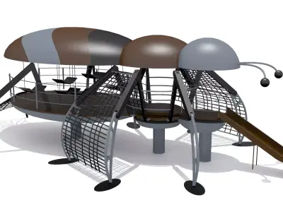 Ant Playground Low-poly 3D model