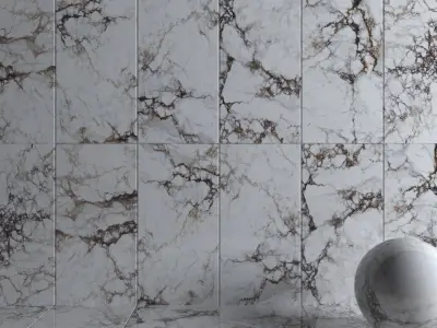 Wall Tiles Museum Breccia 60x120 Set 1 Texture