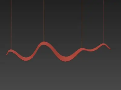 AURA CHANDELEIR 3D model