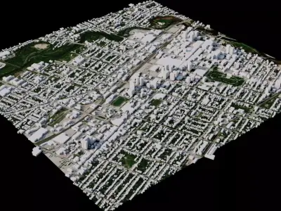 London - Canada 3D model