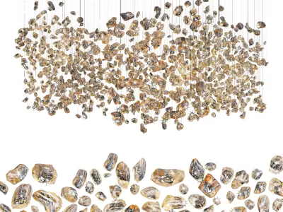 lighting Low-poly 3D model