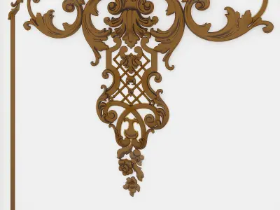 Wall Molding03 3D model