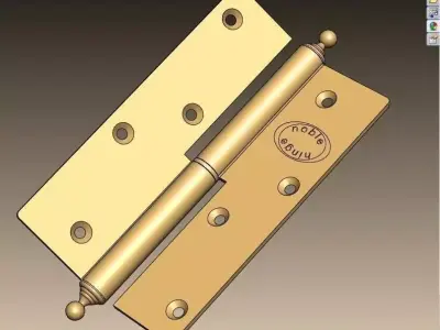 noble hinge Free 3D model
