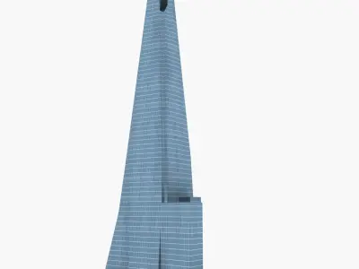 The Shard Building 3d Model 3D model