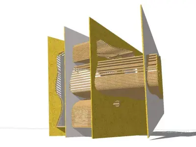 Creative Design-Holiday Cabin-02 3D model
