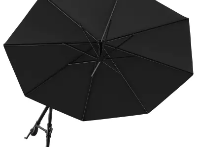 Garden Sun Umbrella 3D model
