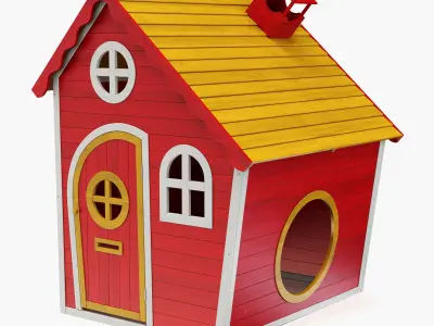 Kids House 2 3D model