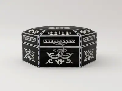 Jewelry Box 02 3D model