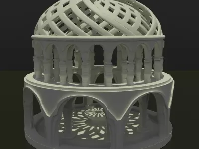 Rivendell Meeting Room Building 3D print model