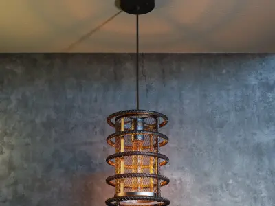 Lussole Loft LSP-9645 lamp 3D model