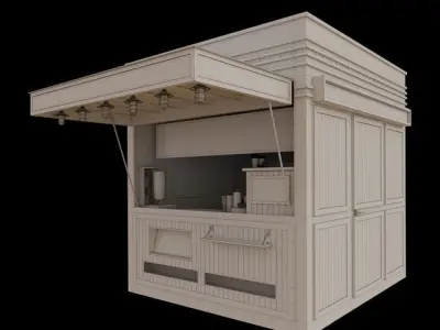 Doner Kebab House 3D model