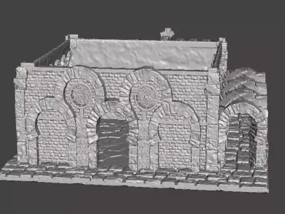 Oriental House 3D print model