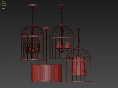 PENDANT SET 24 3D model