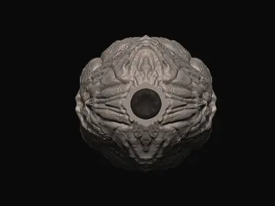 Alien- Xenomorph - Avpegg - Egg - 1 to 6 3D print model