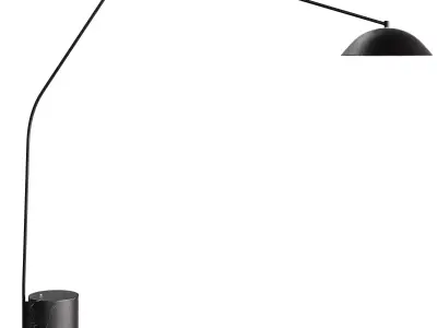 Sten Floor Lamp by DWR 3D model