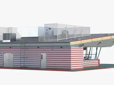  Retro Fast Food Restaurant 