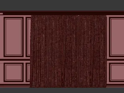 Curtain Set 263 3D model