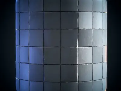 Tile Damage Stylized - VOL 03 - SBsar - Maps Texture