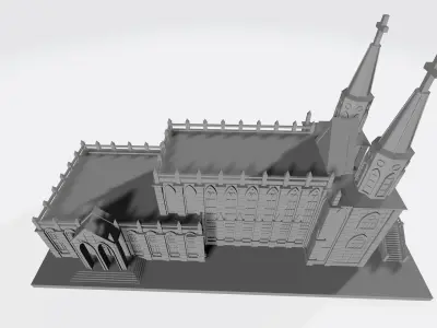 church Free 3D print model