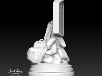 256 Infantry Desktop Monument 3D print model