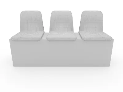 Stadium Seats 9 3D model