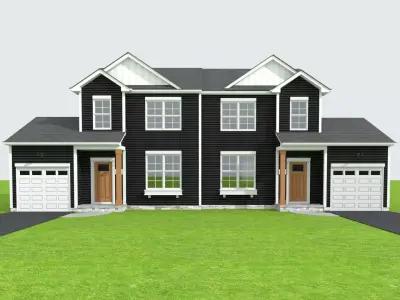 Cape Cod House 31 3D model