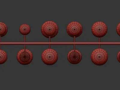 FLUXUS BRONZED 3D model