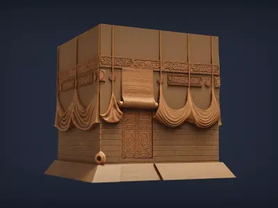 The Kaaba 3D print model